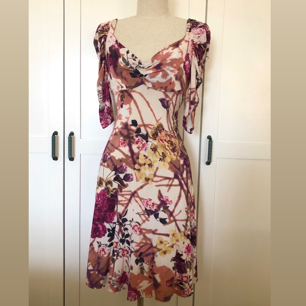 Just Cavalli floral flowy dress